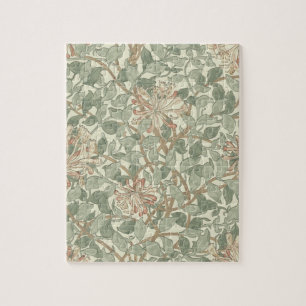 William Morris Honeysuckle Blume Wallpaper