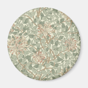 William Morris Honeysuckle Blume Wallpaper Magnet