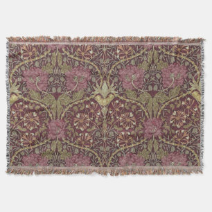 William Morris, Honeysuckle, Blumenmuster, Kunst Decke