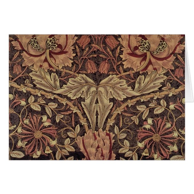 William Morris Honeysuckle Classic (Vorderseite (Horizontal))