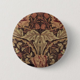 William Morris Honeysuckle Classic Button