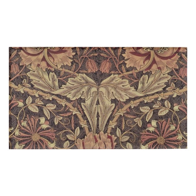William Morris Honeysuckle Classic Namenschild (Vorderseite)