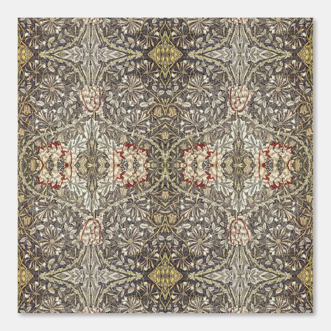 William Morris Honeysuckle Design Tapete (Vorderseite)