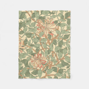 William Morris Honeysuckle Fleecedecke