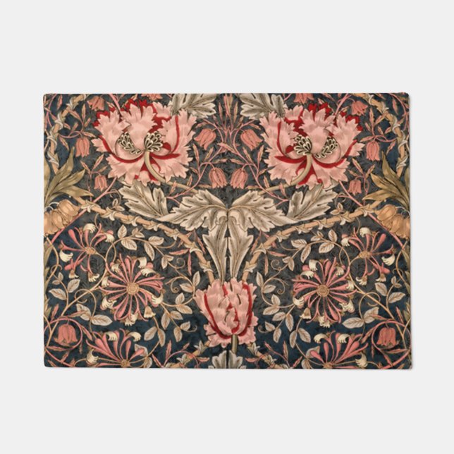 William Morris Honeysuckle Fußmatte (Vorderseite)