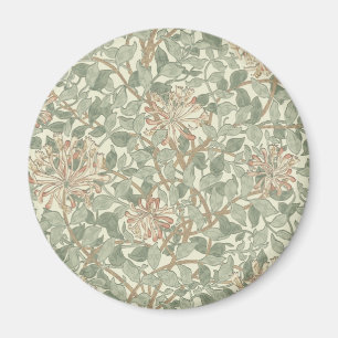 William Morris Honeysuckle Green Magnet