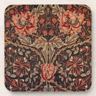 William Morris Honeysuckle Pattern Getränkeuntersetzer