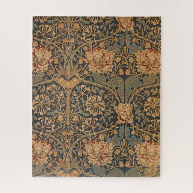William Morris Honeysuckle Rich Wallpaper (Vertikal)