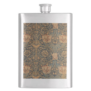 William Morris Honeysuckle Rich Wallpaper Flachmann
