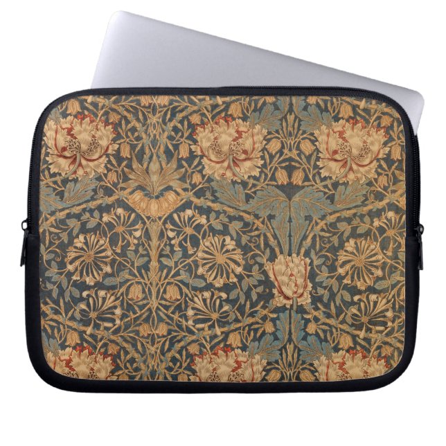 William Morris Honeysuckle Rich Wallpaper Laptopschutzhülle (Vorderseite)