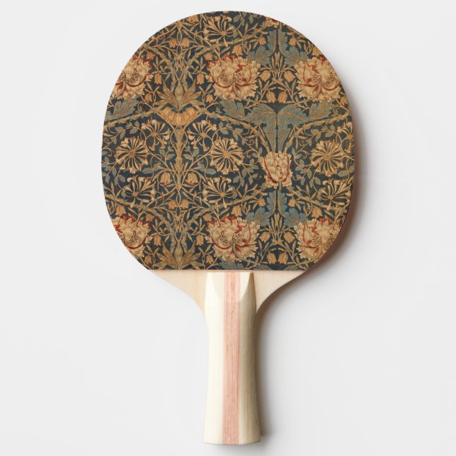 William Morris Honeysuckle Rich Wallpaper Tischtennis Schläger (Vorderseite)