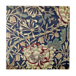 William Morris Honeysuckle Vintag Pastel Fliese