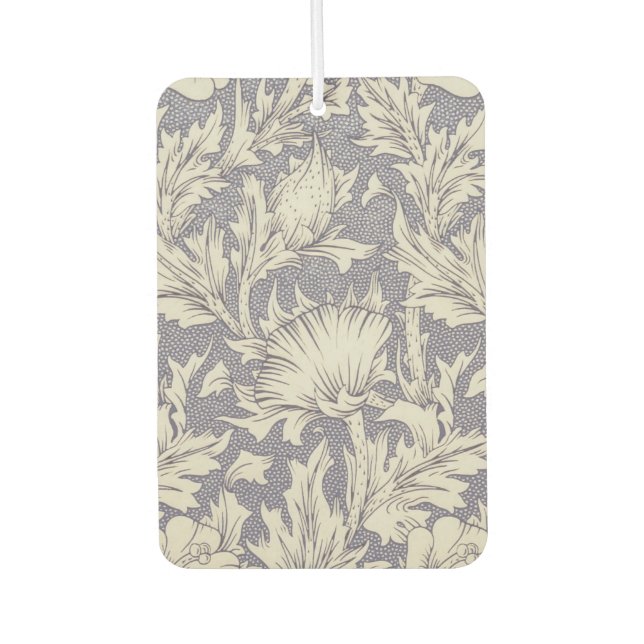William Morris Horn Poppy Classic Floral Autolufterfrischer (Vorderseite)