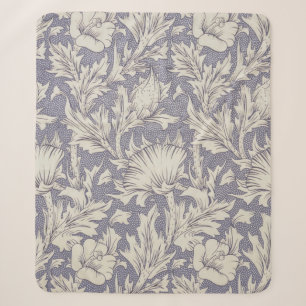 William Morris Horn Poppy Classic Floral Sherpadecke