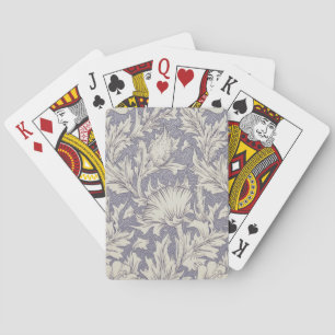 William Morris Horn Poppy Classic Floral Spielkarten