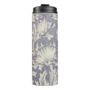 William Morris Horn Poppy Classic Floral Thermosbecher