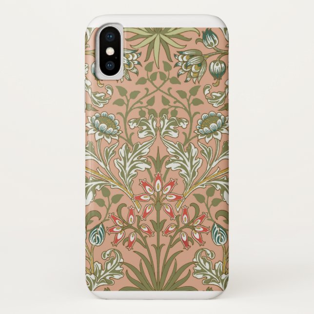 William Morris Hyacinth Blume Rose Case-Mate iPhone Hülle (Rückseite)
