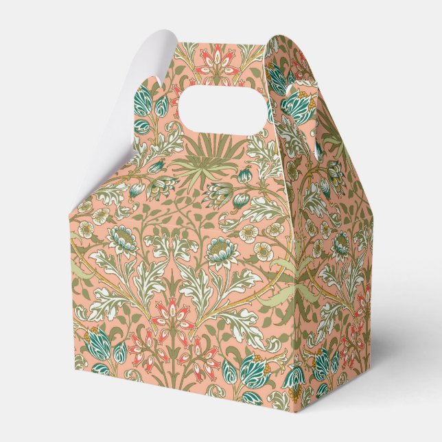 William Morris Hyacinth Blume Rose Geschenkschachtel (Vorderseite)