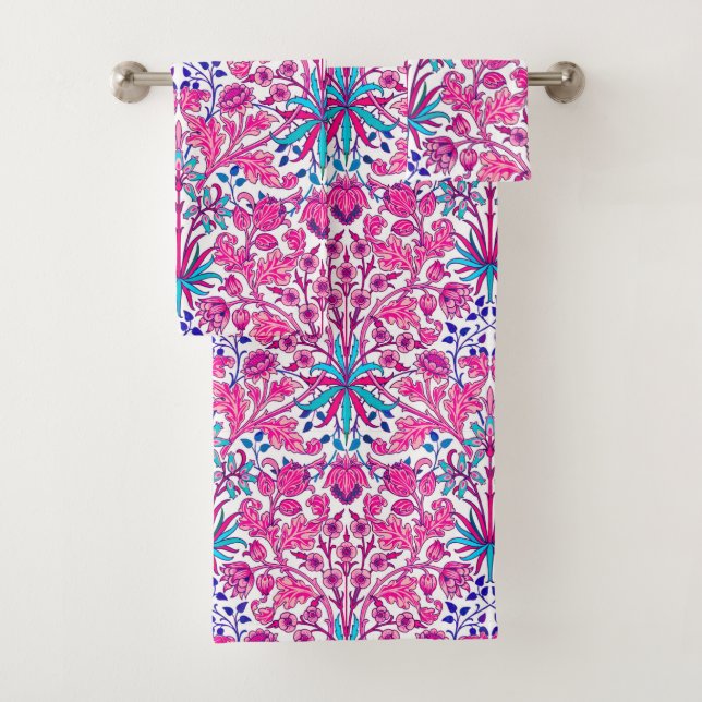 William Morris Hyacinth Imprimer, rose Fuchsia (En situation)