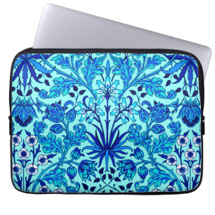 William Morris Hyacinth Print, Aqua und Türkis Laptopschutzhülle