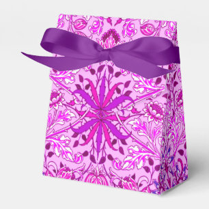 William Morris Hyacinth Print, Lavender und Violet Geschenkschachtel