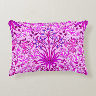 William Morris Hyacinth Print, Lavender und Violet Zierkissen