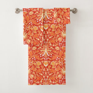 William Morris Hyacinth Print, Mandarin Orange Ba