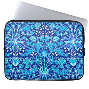 William Morris Hyacinth Print, Navy & Cobalt Blue Laptopschutzhülle