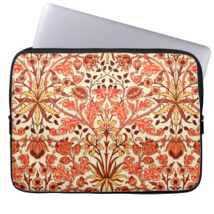 William Morris Hyacinth Print, Orange und Rust Laptopschutzhülle