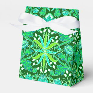 William Morris Hyazinthen-Druck, Smaragdgrün Geschenkschachtel