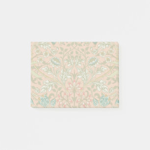 William Morris Hyazinthen-Muster Staubrose Post-it Klebezettel