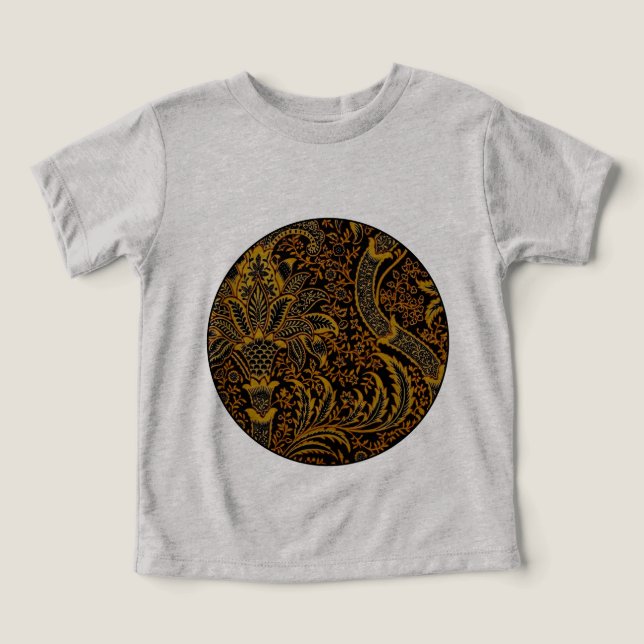 William Morris Inde Floral rouge (Design Recto)