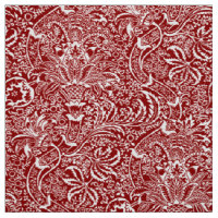William Morris Indian, Dark Red und White