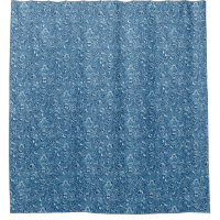William Morris Indian, Indigo Blue und White