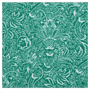 William Morris Indian, Türkis und Light Aqua Stoff