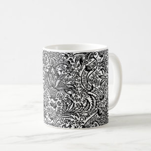 William Morris Indian, White and Black Kaffeetasse