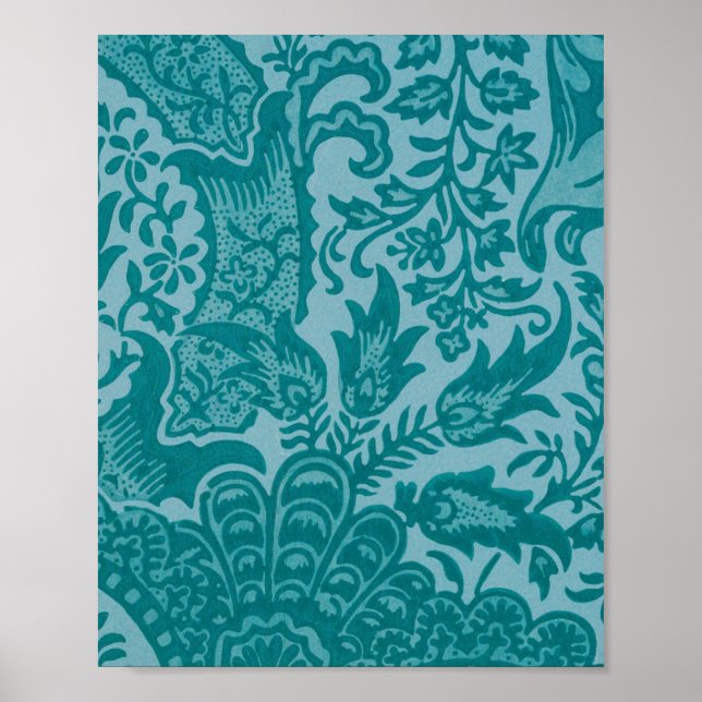 William Morris Indianermuster Poster (Vorne)