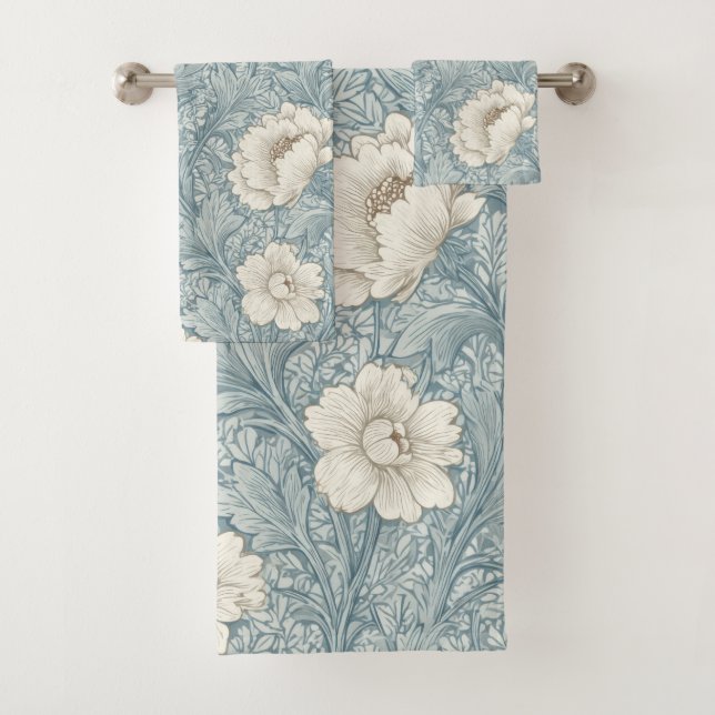 William Morris Inspirationsmuster Badhandtuch Set (Insitu)