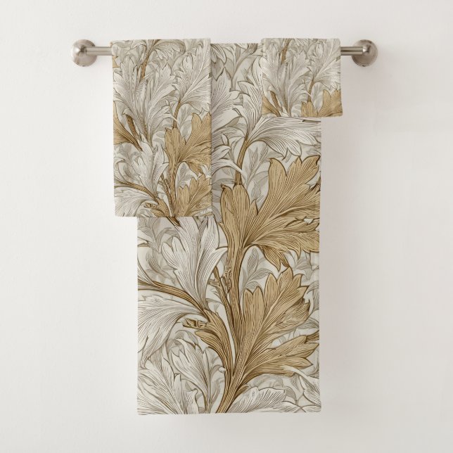William Morris Inspirationsmuster Badhandtuch Set (Insitu)
