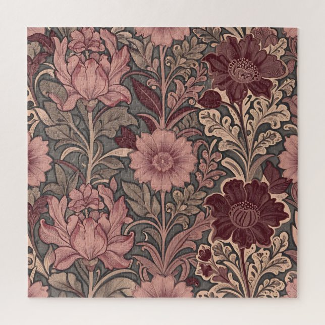 William Morris Inspired Floral Pattern (Vertikal)