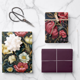 William Morris Inspiriert 3 Geschenkpapier Set