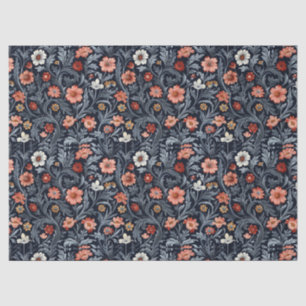 William Morris inspiriert Rosa-Rosa Seidenpapier
