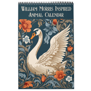 William Morris Inspirierte Animal Vintag Floral 20 Kalender