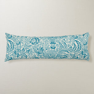 William Morris Inspirierte Blue Botanical Seitenschläferkissen