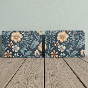 William Morris inspirierter botanischer Stil Muste Kissenbezug