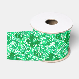 William Morris Iris und Lily, Jade Green Ripsband