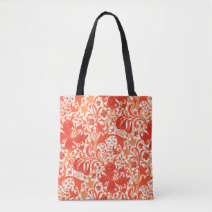 William Morris Iris und Lily, Mandarin Orange Tasche