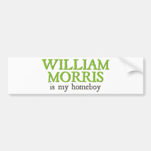 William Morris ist mein Homeboy Autoaufkleber