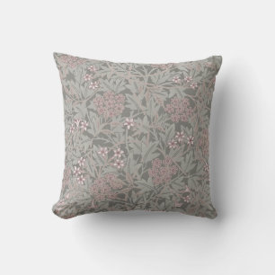 William Morris Jasmin-Blumenmuster Kissen