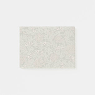 William Morris Jasmin-Blumenmuster Post-it Klebezettel